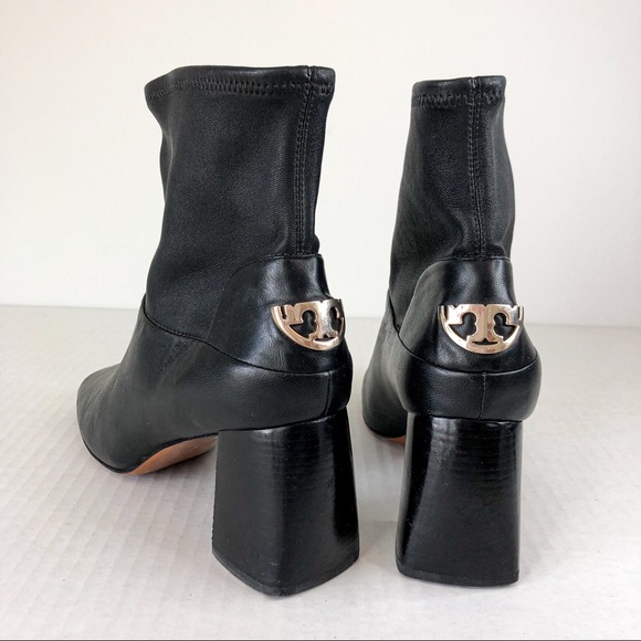 Tory Burch Shoes - Tory Burch Sidney 70mm Bootie Black Leather 7.5